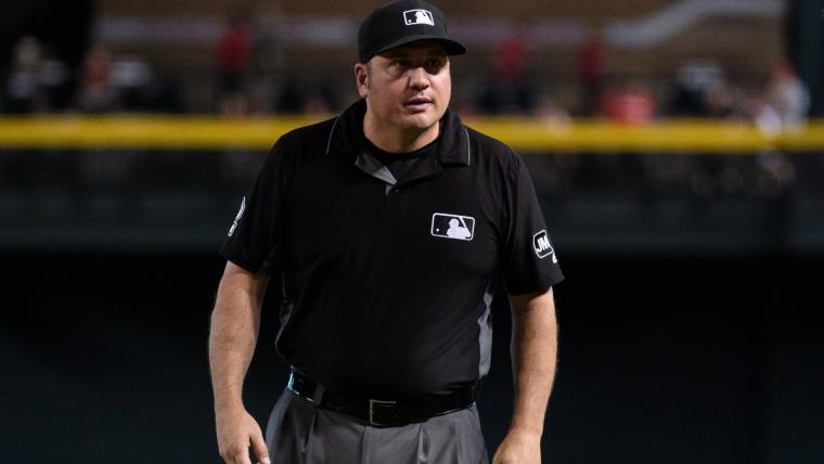 MLB umpire Dan Bellino issues apology, takes 'full accountability' after ejecting Diamondbacks' Madison Bumgarner image