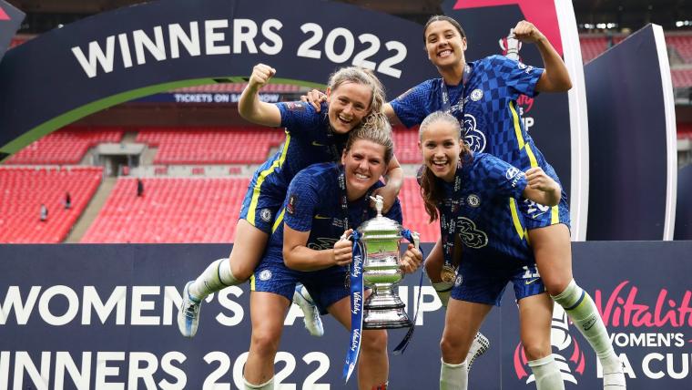 Chelsea tops Man City in Women's FA Cup final image