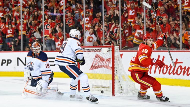 Flames vs. Oilers Game 1 by the numbers: Key stats from wild Battle of Alberta series opener image