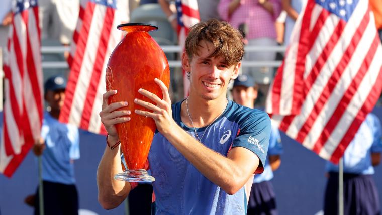 Alex de Minaur wins first ATP title of 2022 at the Atlanta Open image