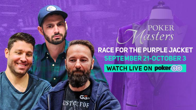 Everything to know about Poker Masters 2022: The race for the purple jacket image