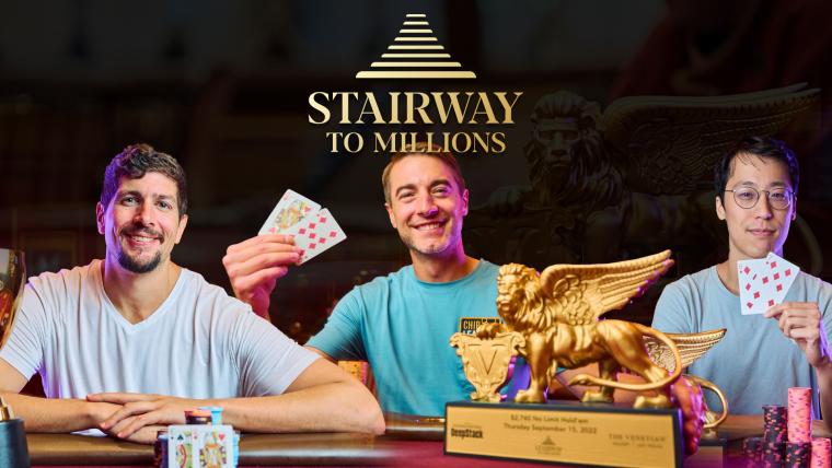 Check out the Stairways to Millions poker champions image