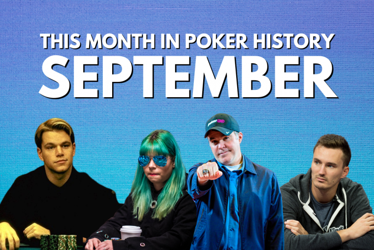 This month in poker history: September image