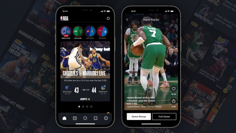 NBA launches reimagined app: New features, updates and content image