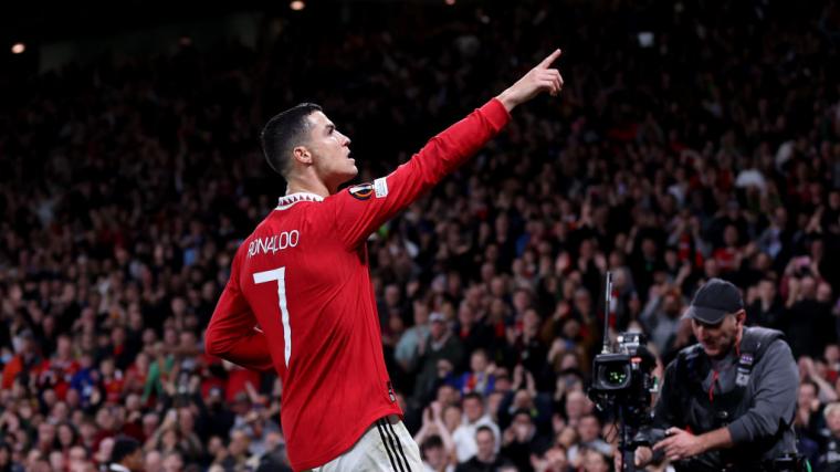 Ronaldo scores in return to Man Utd team against Sheriff image