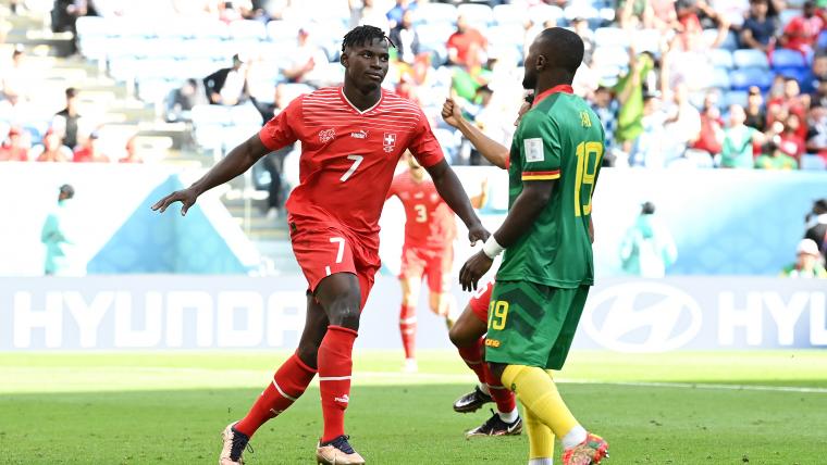 Switzerland vs. Cameroon: Breel Embolo nets winner for Swiss image