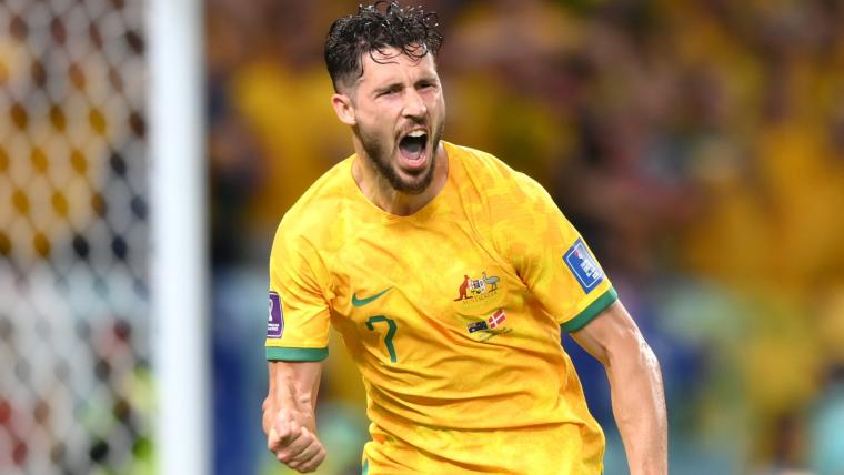 Australia vs Denmark: Leckie sends Socceroos into Round of 16 image