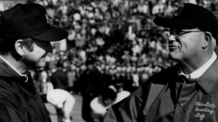 What is The Ten Year War? Woody Hayes, Bo Schembechler elevate Ohio State-Michigan rivalry image