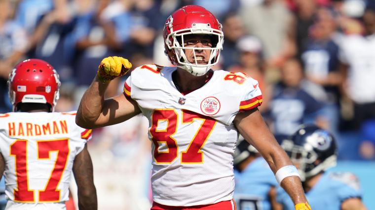 Travis Kelce to Ja'Marr Chase: 'Don't ever disrespect Pat Mahomes' image