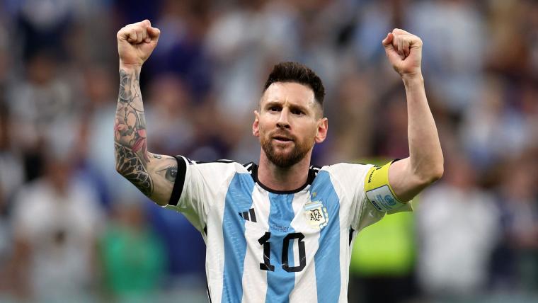 Messi on brink of first World Cup image