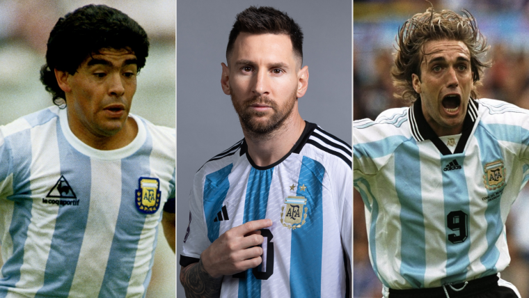 Argentina World Cup top scorers: Messi alone at the top image