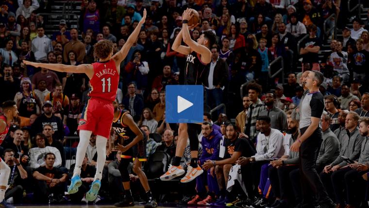 Devin Booker explodes for season-high 58 points in Suns' stunning come-from-behind win over Pelicans image