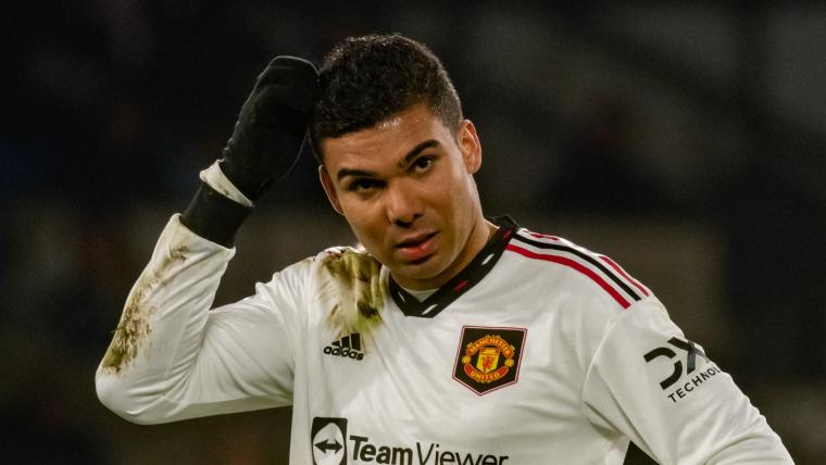 Casemiro picks up costly Man United suspension image