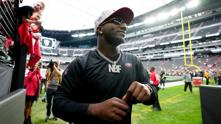 Why Deebo Samuel wears his NBF chain image