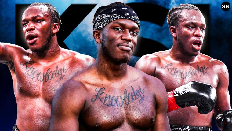 KSI pro record, titles ahead of Joe Fournier 2023 YouTube boxing fight image