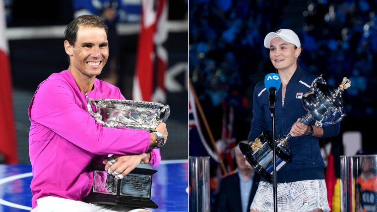 Who won last year's Australian Open? Men's and women's 2022 singles champions image