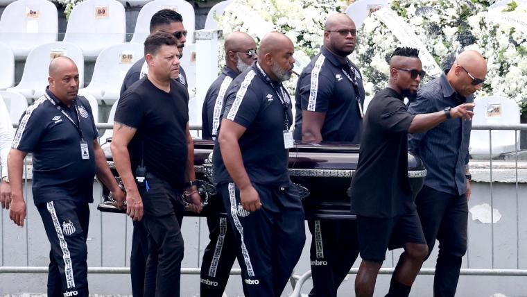 Pele funeral details: World says goodbye to legend image