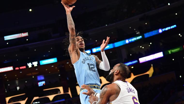 What channel is Lakers vs. Grizzlies on? image