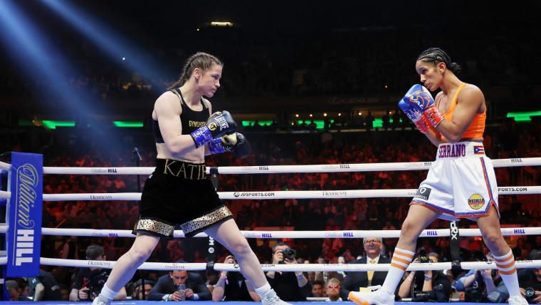 Katie Taylor vs. Amanda Serrano 2 not in Croke Park: New location for 2023 boxing rematch image