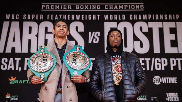 What time is Rey Vargas vs. O'Shaquie Foster today? Schedule, main card start time for 2023 boxing fight image