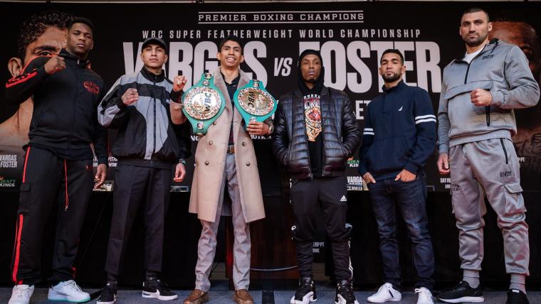 Rey Vargas vs. O'Shaquie Foster undercard: Complete list of fights before main event in 2023 boxing match image