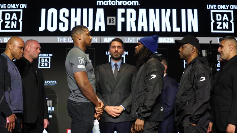 What time is Anthony Joshua vs. Jermaine Franklin today? Schedule, main card start time for 2023 boxing fight image