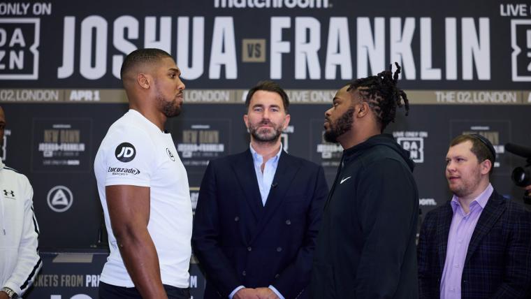 Who is Anthony Joshua’s new trainer? Derrick James and a history of AJ's coaches image