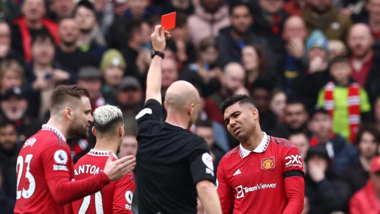 How many matches Casemiro will miss after Southampton sending off image