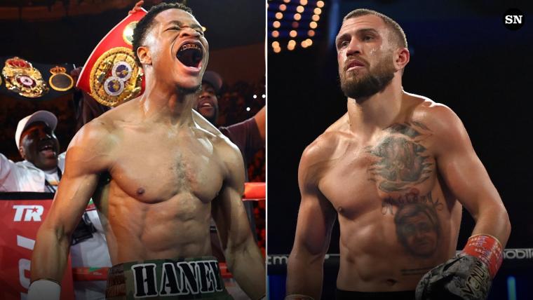 Devin Haney vs. Vasiliy Lomachenko fight date, start time, tickets, card, PPV price & odds for 2023 boxing fight image