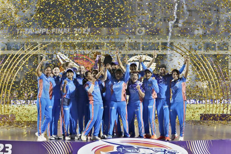 Mumbai Indians win the first ever Women's Premier League title image