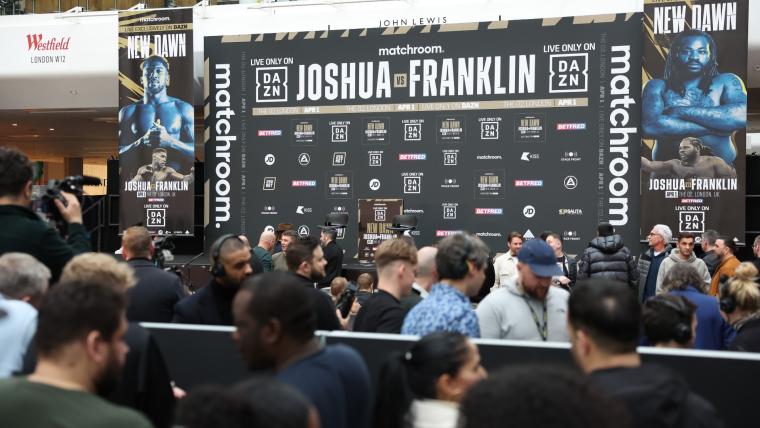 What is DAZN? How to watch Anthony Joshua vs. Jermaine Franklin through boxing streaming app image