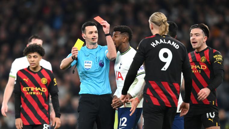 Who is the FA Cup final referee? Match officials for Man City vs. Man United in 2024 title game image