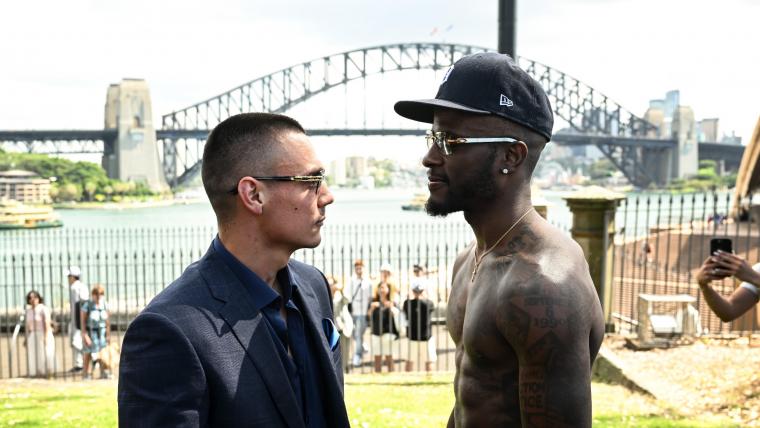 'It's the Tim Tszyu show' declares Aussie at press conference with Tony Harrison image