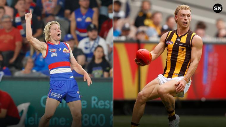 How to watch Western Bulldogs vs. Hawthorn in AFL action image