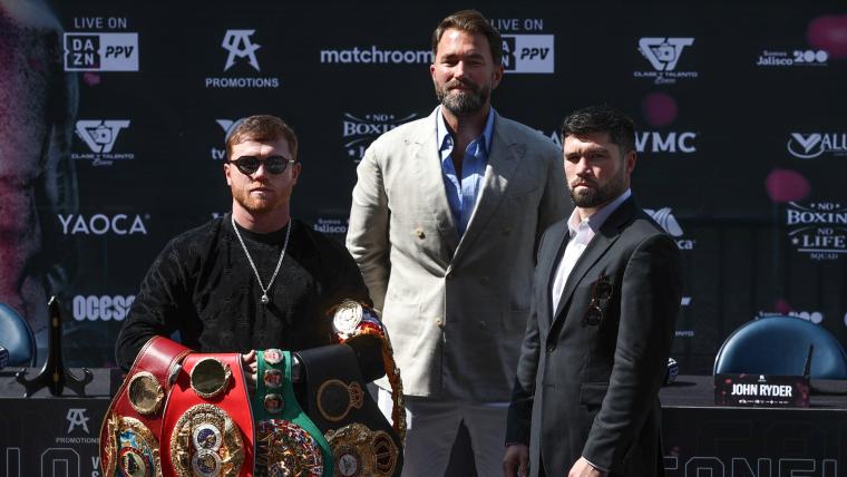 How much are tickets for Canelo Alvarez vs. John Ryder 2023 boxing fight in Mexico? image