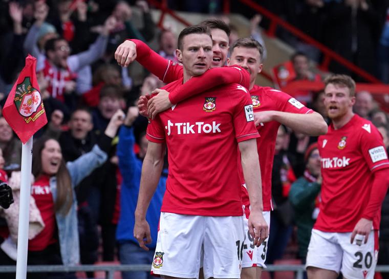 Wrexham vs Boreham Wood score, result and highlights as Welsh club are promoted to League Two following a dominant 3-1 win image