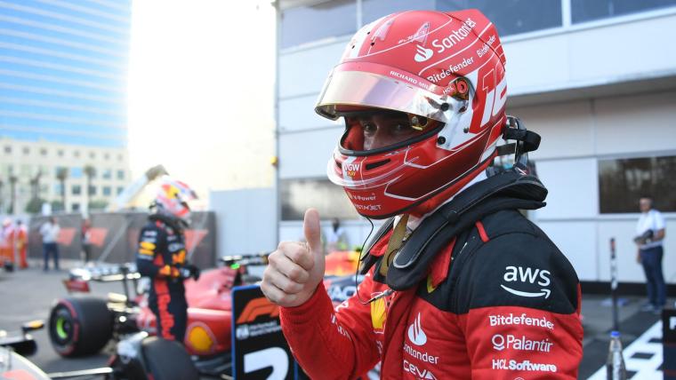 F1 qualifying results: Charles Leclerc on pole for Azerbaijan Grand Prix ahead of Max Verstappen image