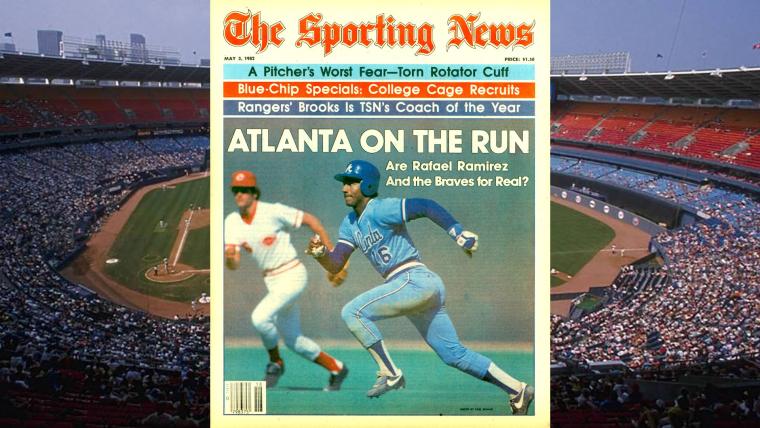 TSN Archives: Boiling Braves (13-0) Create Aura of Winnersville (May 3, 1982, issue) image