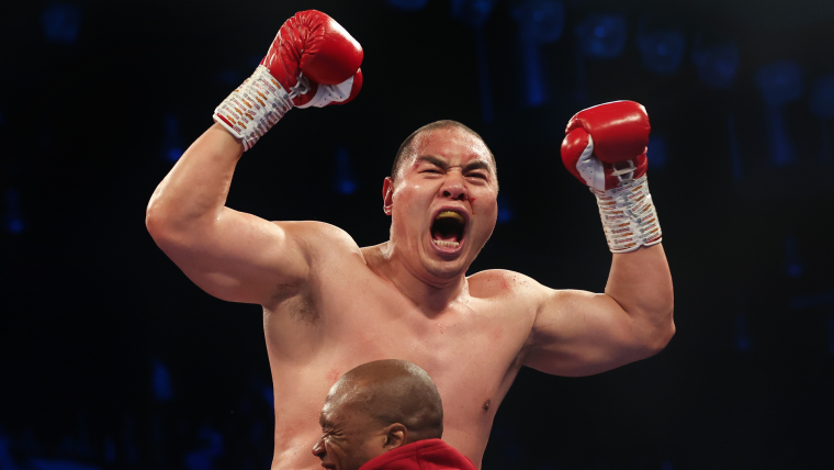 Joe Joyce vs. Zhilei Zhang results, highlights from 2023 boxing fight as Big Bang shocks the world image