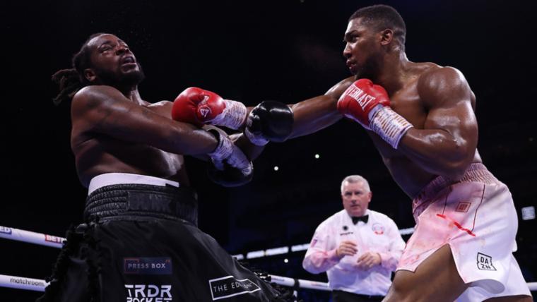 Anthony Joshua vs. Jermaine Franklin results, highlights: Bloodied Briton slogs to points victory image