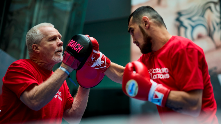 Which fighters has Freddie Roach coached? Rakhimov flying the flag as Wildcard Gym's latest world champion image