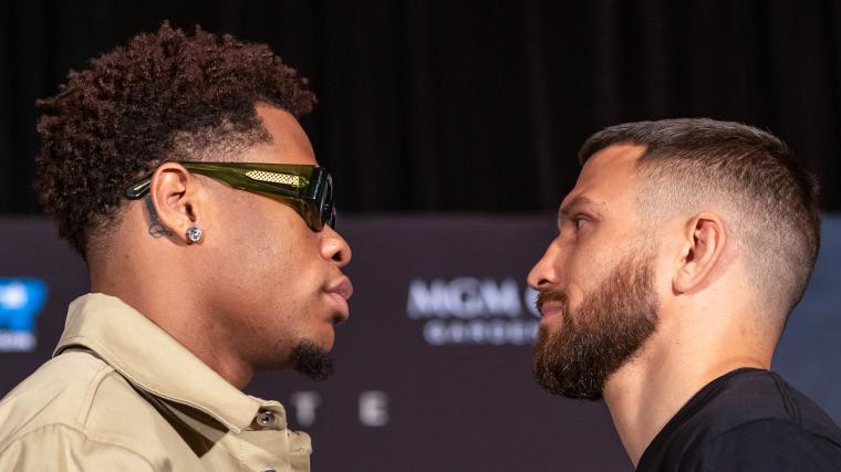 Watch the Devin Haney vs. Vasiliy Lomachenko press conference live stream for 2023 boxing fight image