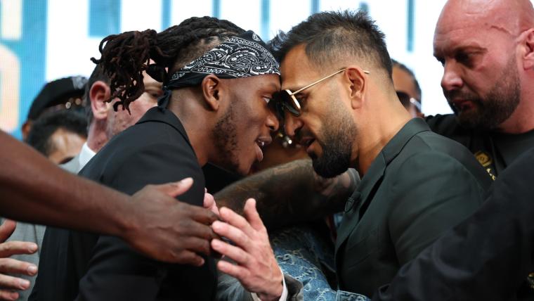 What channel is KSI vs. Joe Fournier on tonight? How to watch, buy 2023 YouTube boxing fight image
