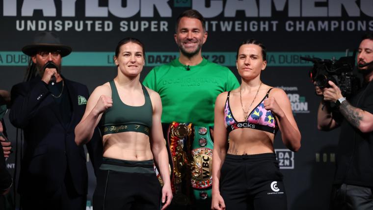 How to watch Katie Taylor vs. Chantelle Cameron image