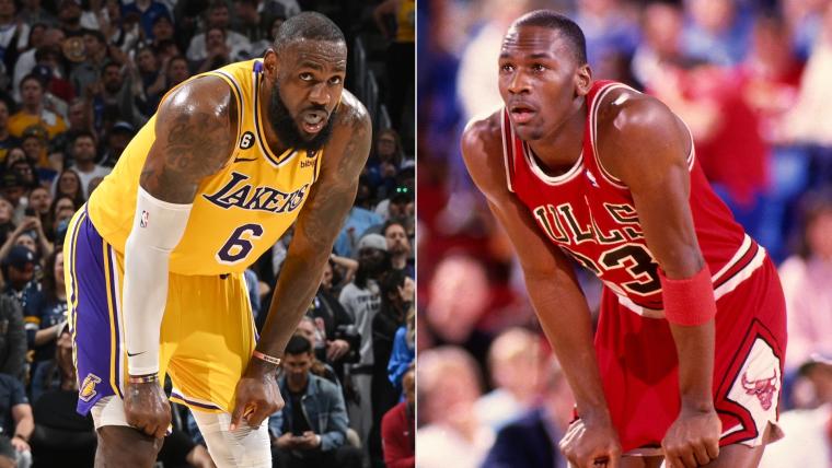 Những lần Michael Jordan và LeBron James bị sweep ở NBA playoff image