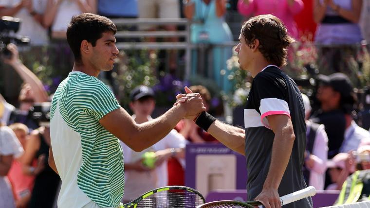 De Minaur falls short in final against World No.1 image