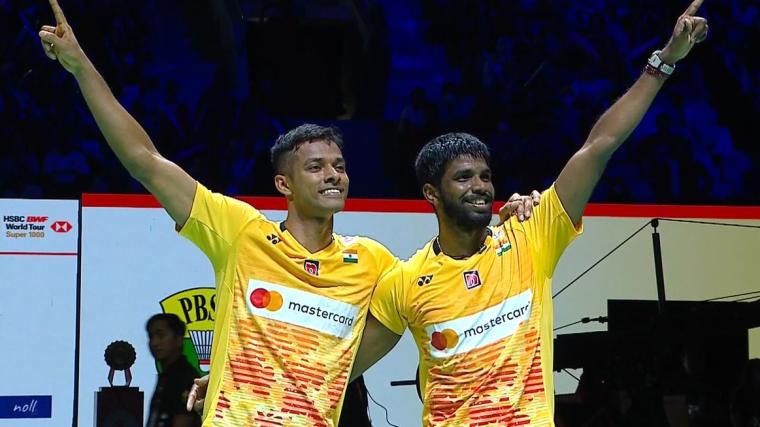 Satwiksairaj Rankireddy sets Guinness world record for fastest badminton smash image