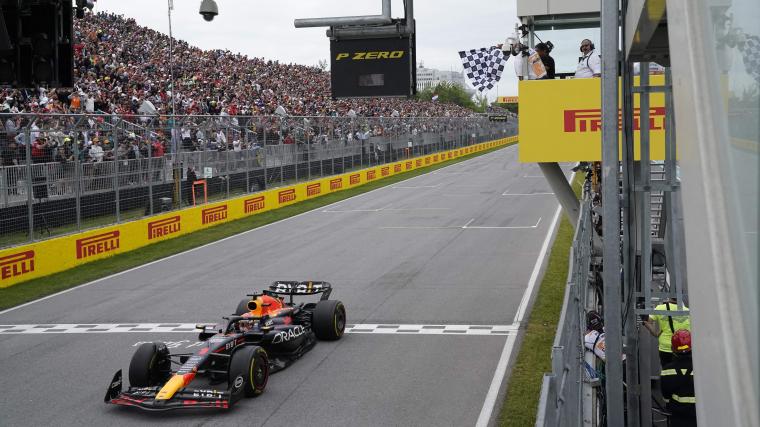 F1 Canadian Grand Prix 2023 results as Verstappen wins again in Montreal to equal Ayrton Senna's record image