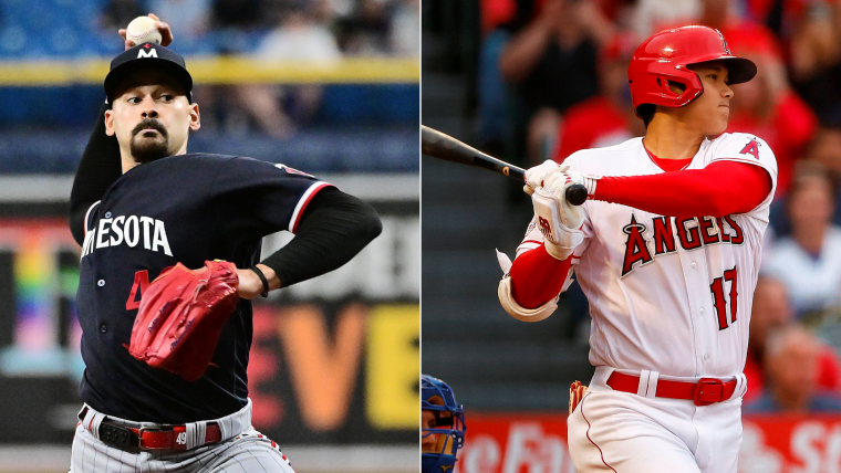 Best MLB player prop picks for Saturday night include Pablo Lopez's strikeouts and Shohei Ohtani's fantasy points image