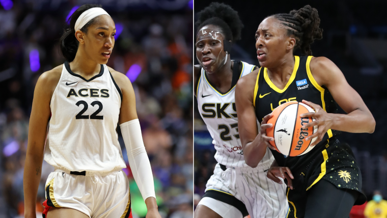 Best WNBA player prop picks for Thursday include Nneka Ogwumike's points and A'ja Wilson's rebounds image